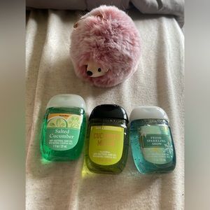 Bath and Bodyworks hedgehog pocketbac